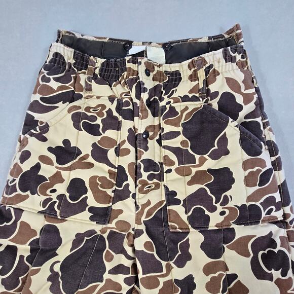 Vtg Walls Blizzard Pruf Camo Insulated Snap Closure Leg Zip Hunting Pants 30x27 - Picture 3 of 16